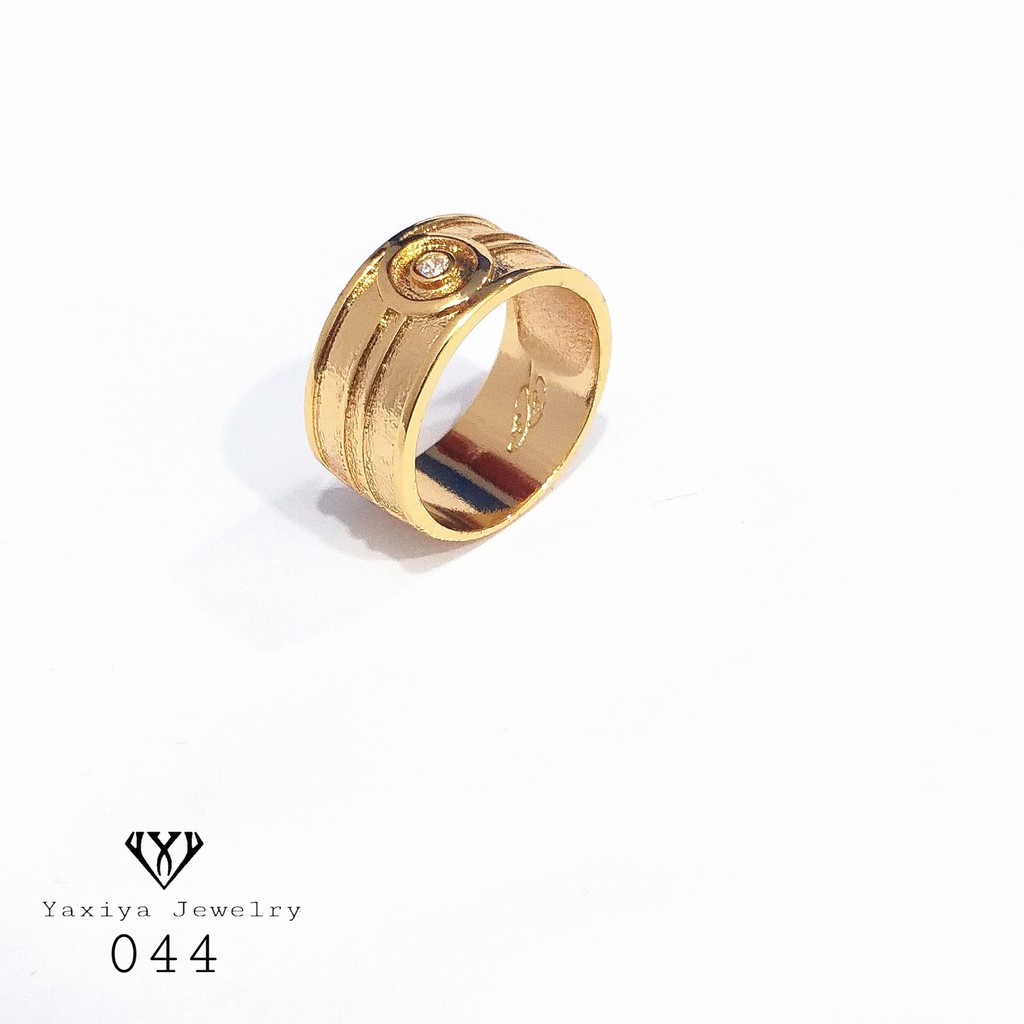 

Cincin Emas Wanita Perhiasan Lapis Emas 18K Gold Yaxiya Jewelry 044