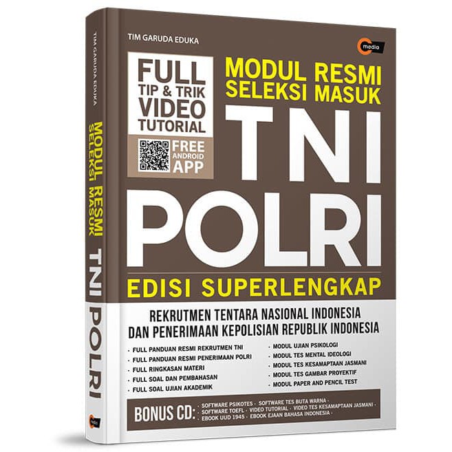 Buku Modul Resmi Seleksi Masuk Tni Polri Buku Panduan Tes Tni Polri Shopee Indonesia