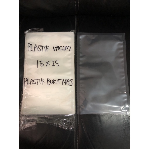Plastik vacum 15x25 cm polos plastik vacuum 15x25 plastik vakum 15x25
