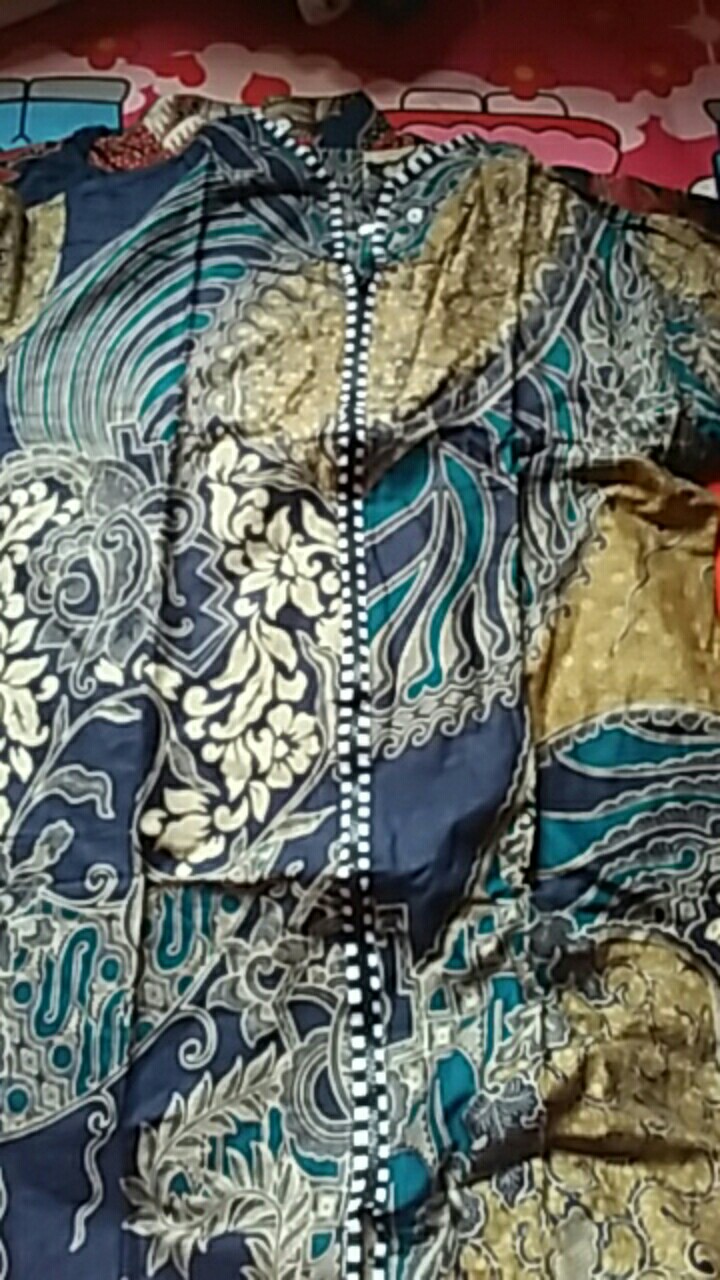 Batik Tunik Shibori Jumputan Terbaru Size S-3l / Hrb026 Yelbor
