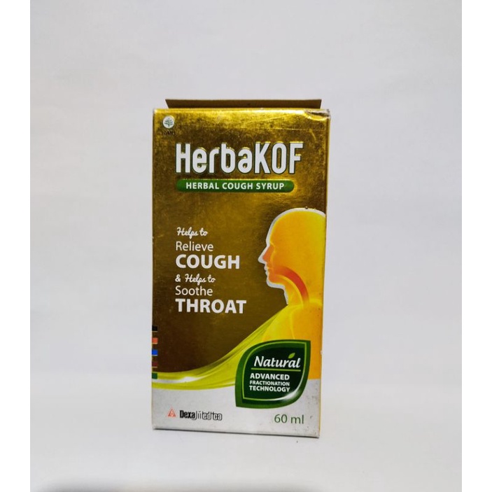 Jual HERBAKOF Herbal Cough Syrup 60ml Shopee Indonesia