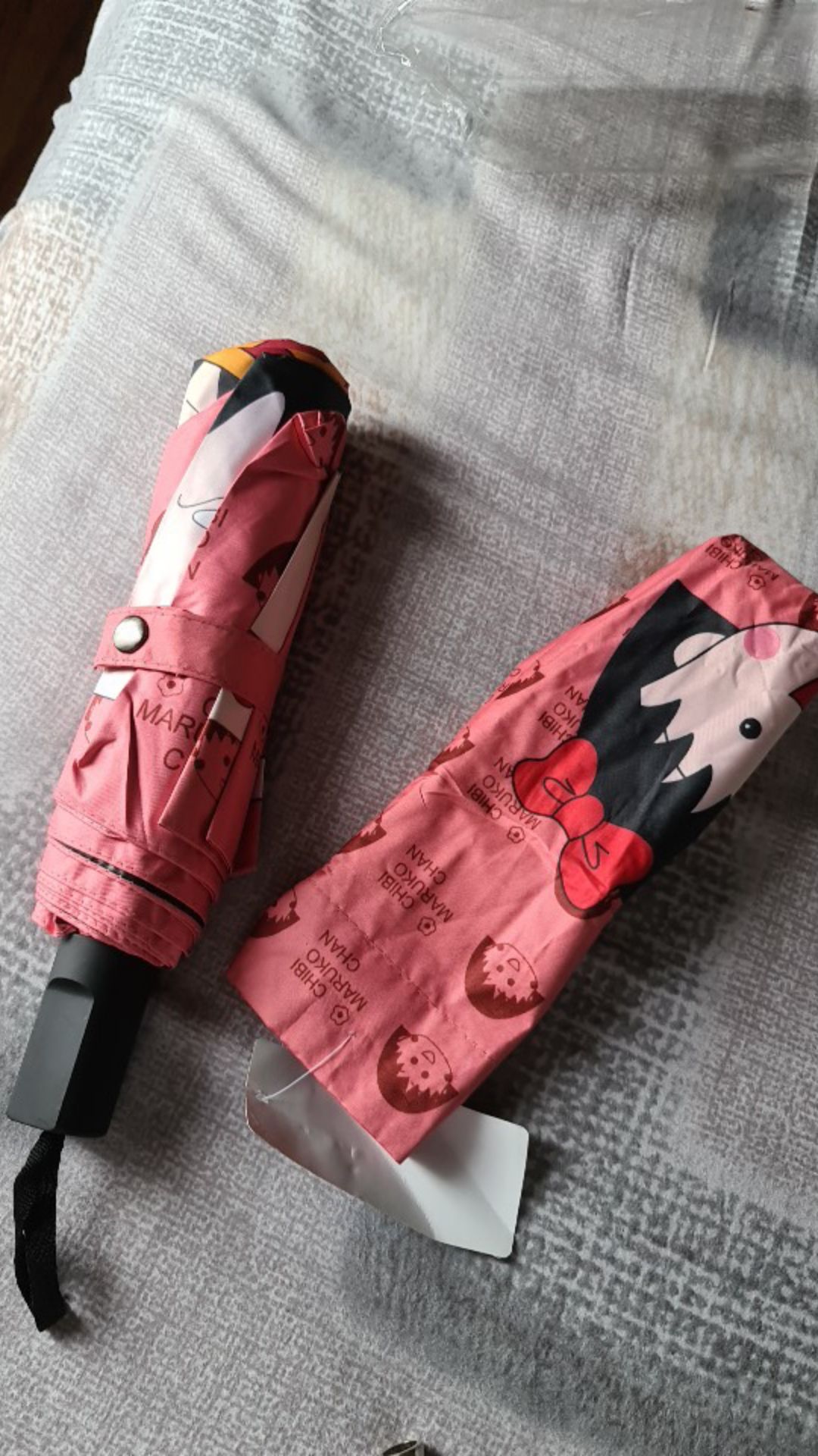 Payung Lipat 3 Motif Lukisan Anti Uv Japan Umbrella Rosida