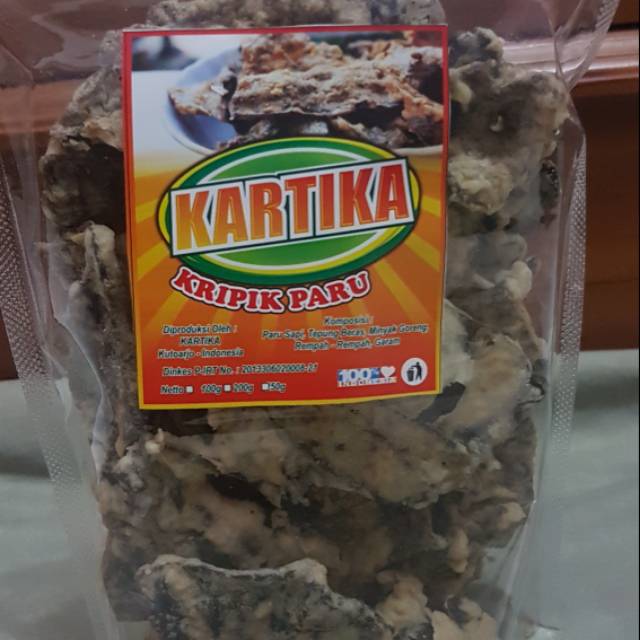 

JUAL KRIPIK PARU KARTIKA 250 gram CEMILAN / OLEH OLEH KHAS JAWA TENGAH