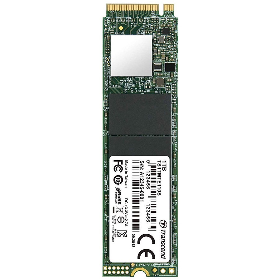 Transcend SSD 1TB M2 NVME TS1TMTE110S