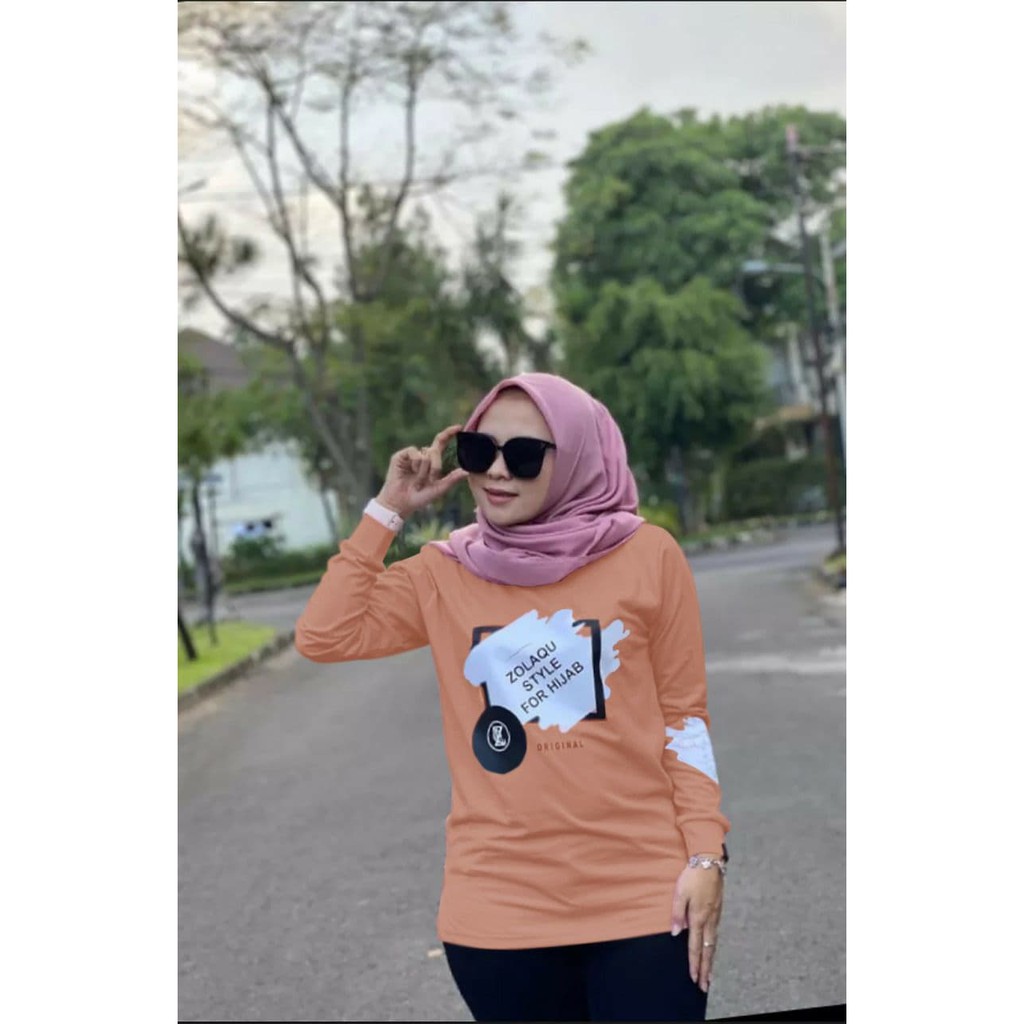 ESME- SWEATER ZOLAQU HIJAB/ SWEATER WANITA/ SWEATER MUSLIM/ SWEATER WANITA POLOS/FASHION HIJAB