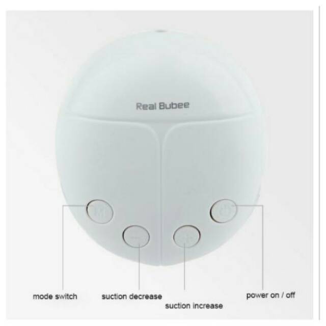 (ADA GARANSI) Pompa Asi Double Elektrik / Double Electric Breast Pump Real Bubee