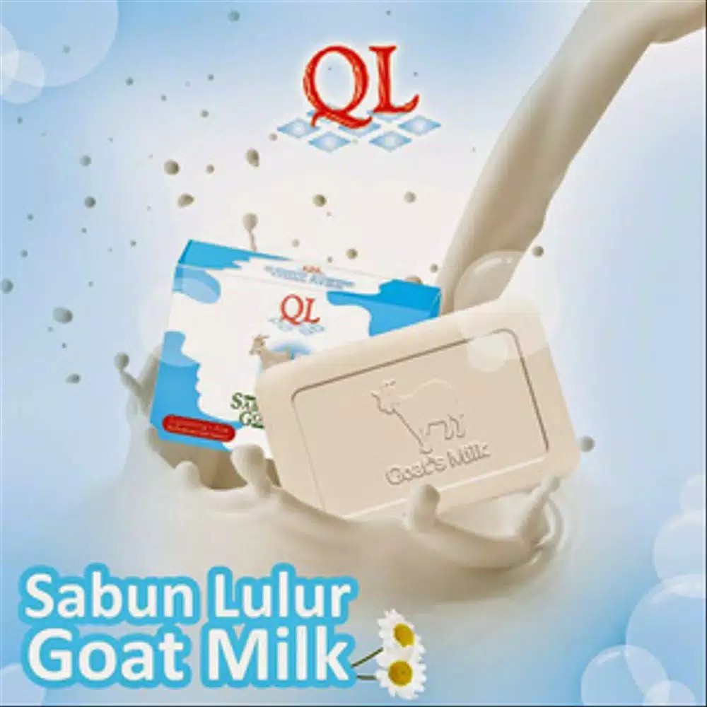QL Sabun Lulur Goat's Milk - Susu Kambing Original - Sabun Susu Kambing