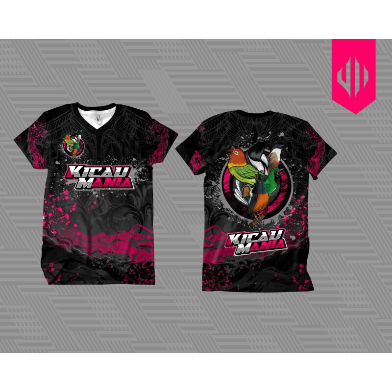 KAOS JERSEY BURUNG LOVEBIRD  MURAI BATU  CUCAK IJO  KACER  KENARI