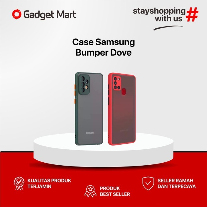 Case SAMSUNG Galaxy A21S/A22 4G/A22 5G/A23/A32 4G/A33 Bumper Dove