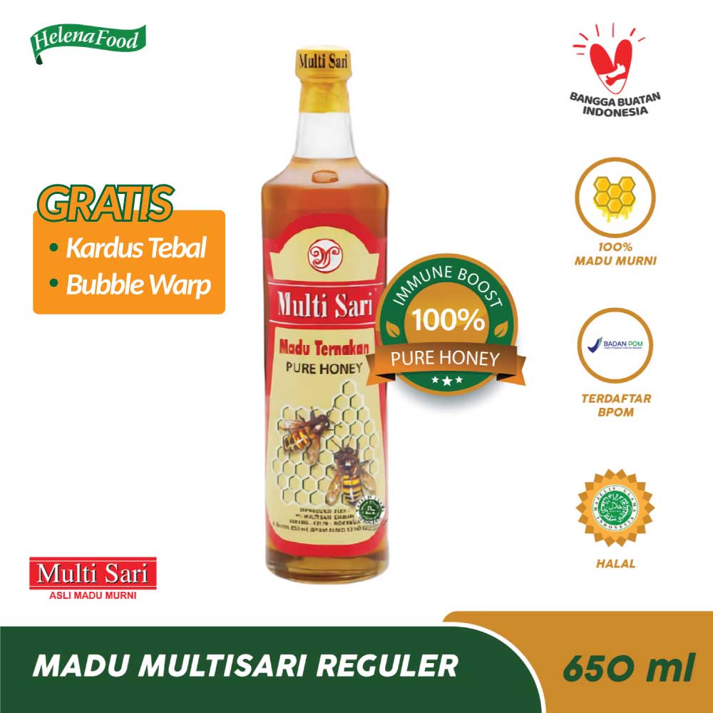 

Multisari Reguler - Madu Murni 650 Ml - Bpom & Halal