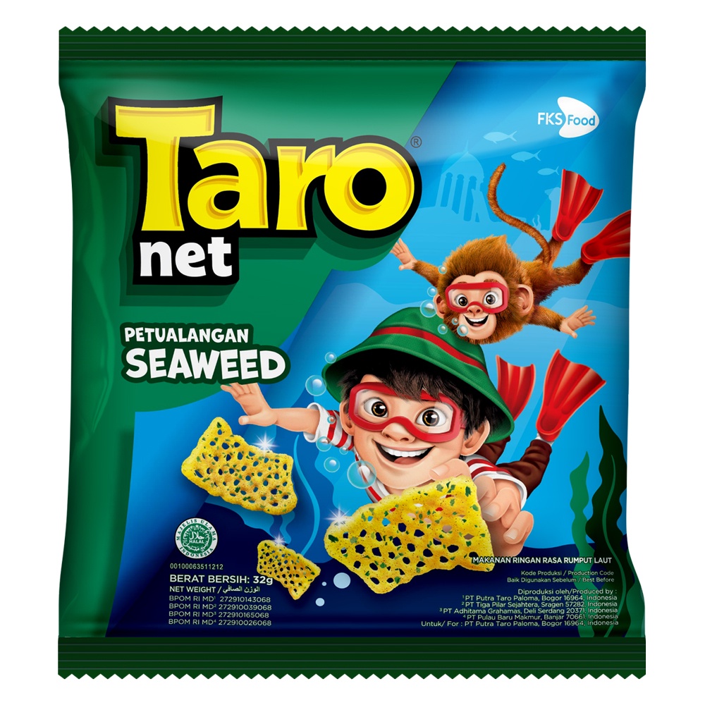 

Taro Net Snack Seaweed 32 g ACCJKT