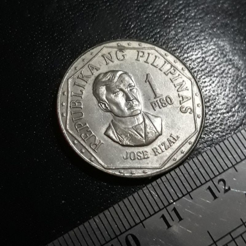 Koin Kuno Koleksi Asing : Philippines ( Filipina ) - 1 Peso 1977