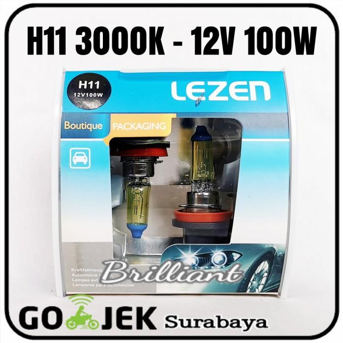 H11 - Lampu Bohlam Halogen Xenon Yellow Kuning