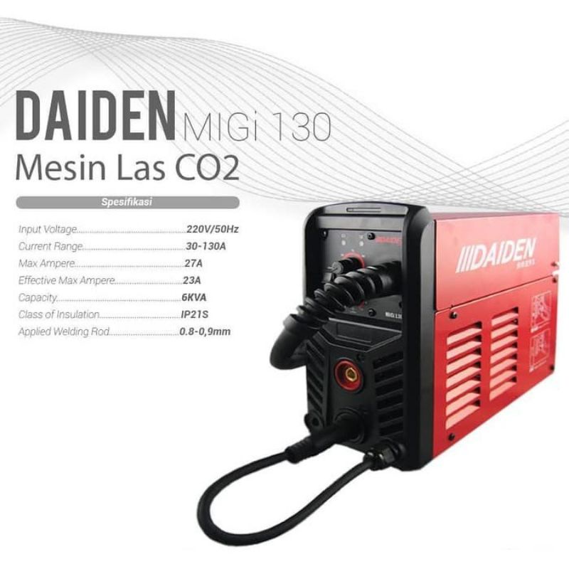 Travo las inverter IGBT  DAIDEN MIGi 130