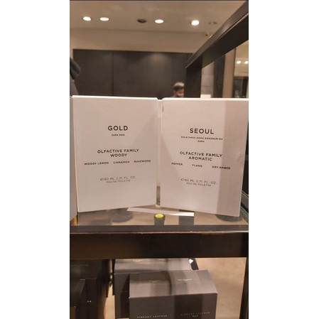 ZARA Seoul (bundling deodorant Mark & Spencer)