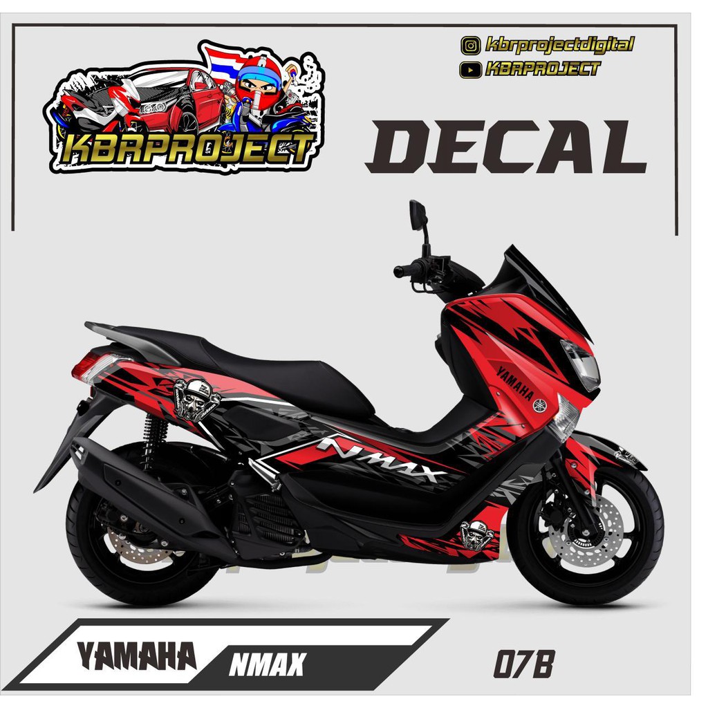 Decal Nmax  Dekal Sticker Stiker  Fullbody Nmax  Desain  