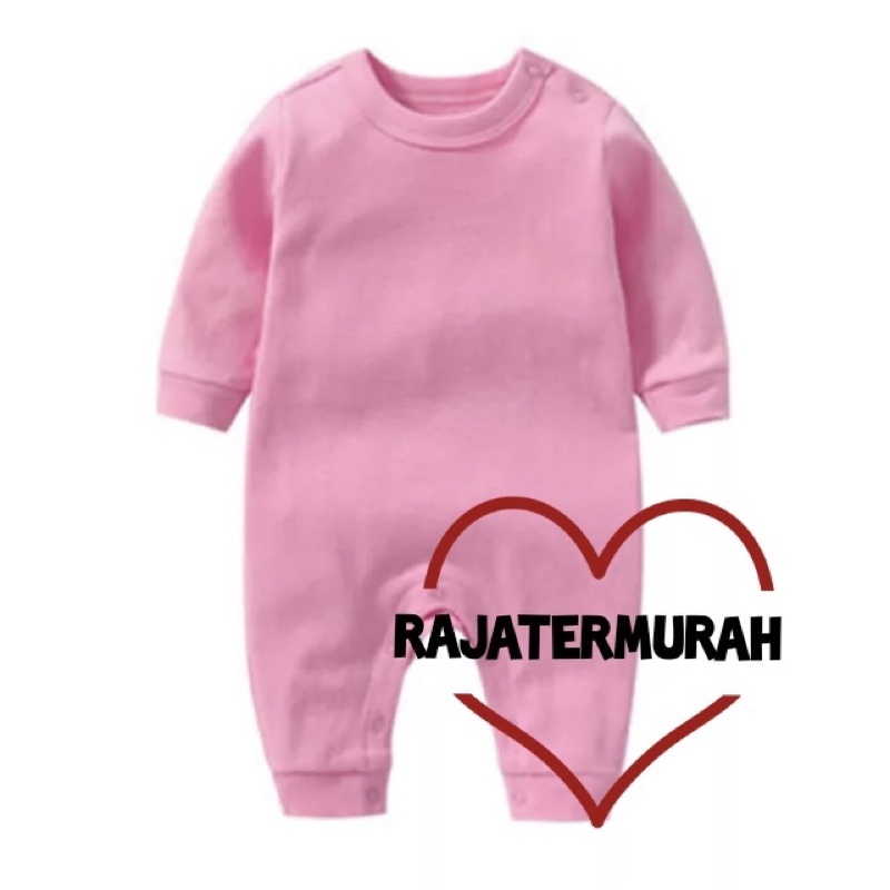 SLEEPSUIT PANJANG Polos// Romper Panjang (SNI)