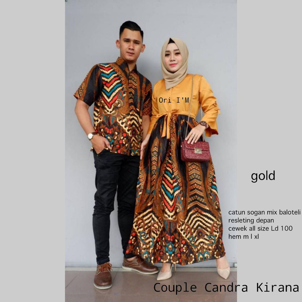 GROSIR BATIK COUPLE CANDRA KIRANA