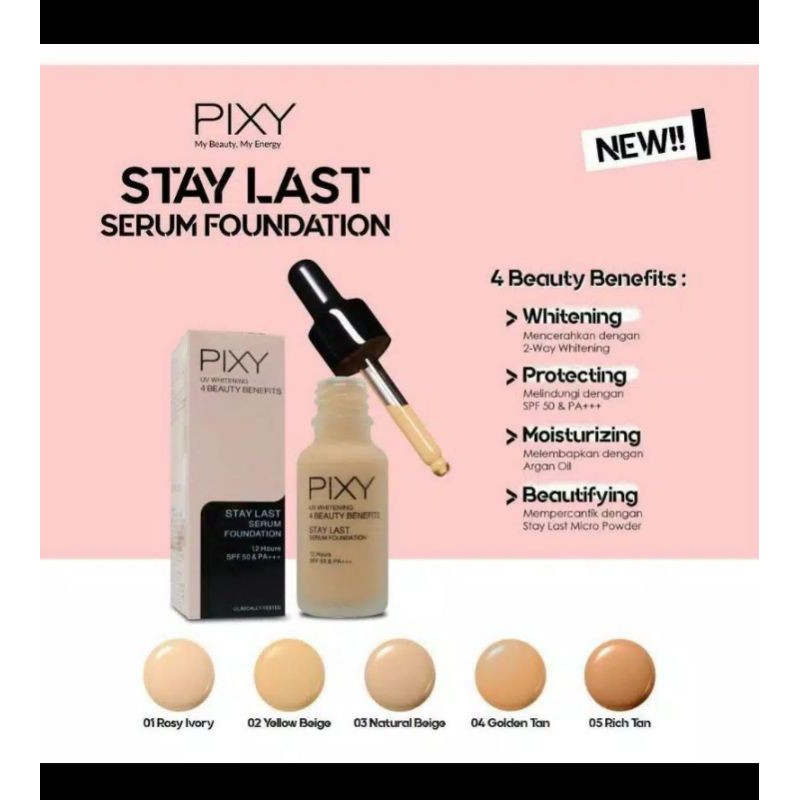 PIXY STAY LAST SERUM FOUNDATION