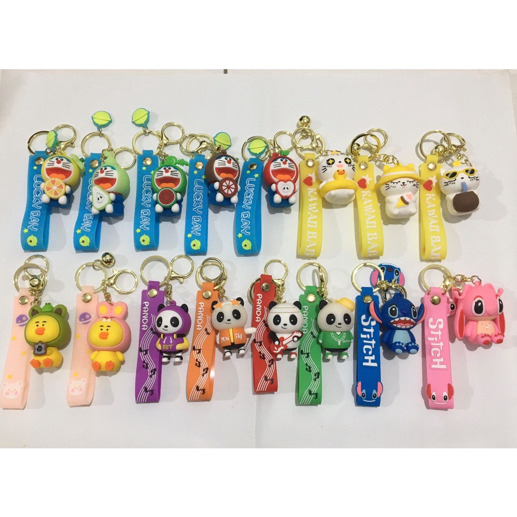 Gantungan Kunci Karakter / Gantungan Boneka / Gantungan Kunci