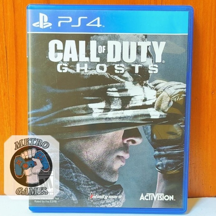 Kaset COD Ghost PS4 Call of Duty Ghosts Ghos Playstation PS 4 5 ps5 black ops codghost perang cold war ww codghosts dutty