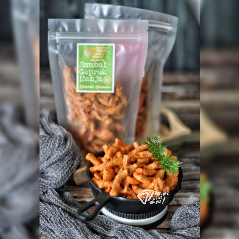 

Promo Keripik Usus Sambal Geprek Kripik Usus Kekinian Rasa Sambal Geprek Keripik Usus Akusa