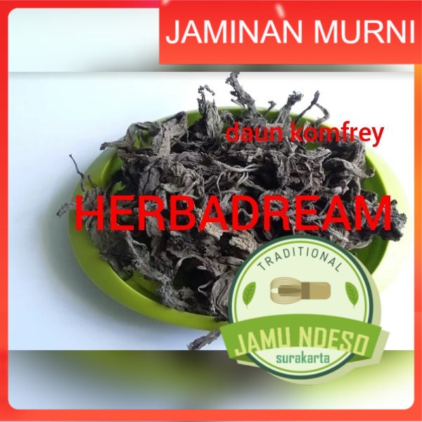 

DAUN KOMFREY COMFREY KERING 100 GRAM - Symphytum - MURNI - JSR - REMPAH