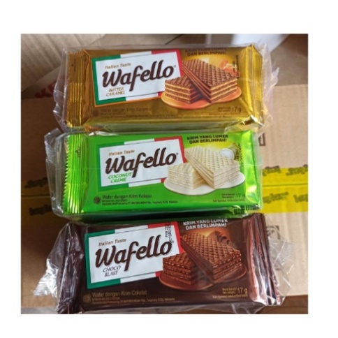 ROMA WAFELLO WAFER  RENCENG ISI 10 PCS