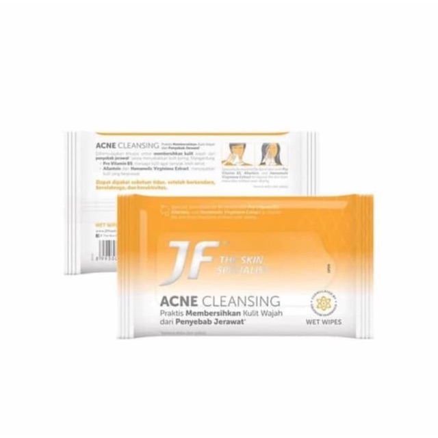 JF acne cleansing wipes isi 10