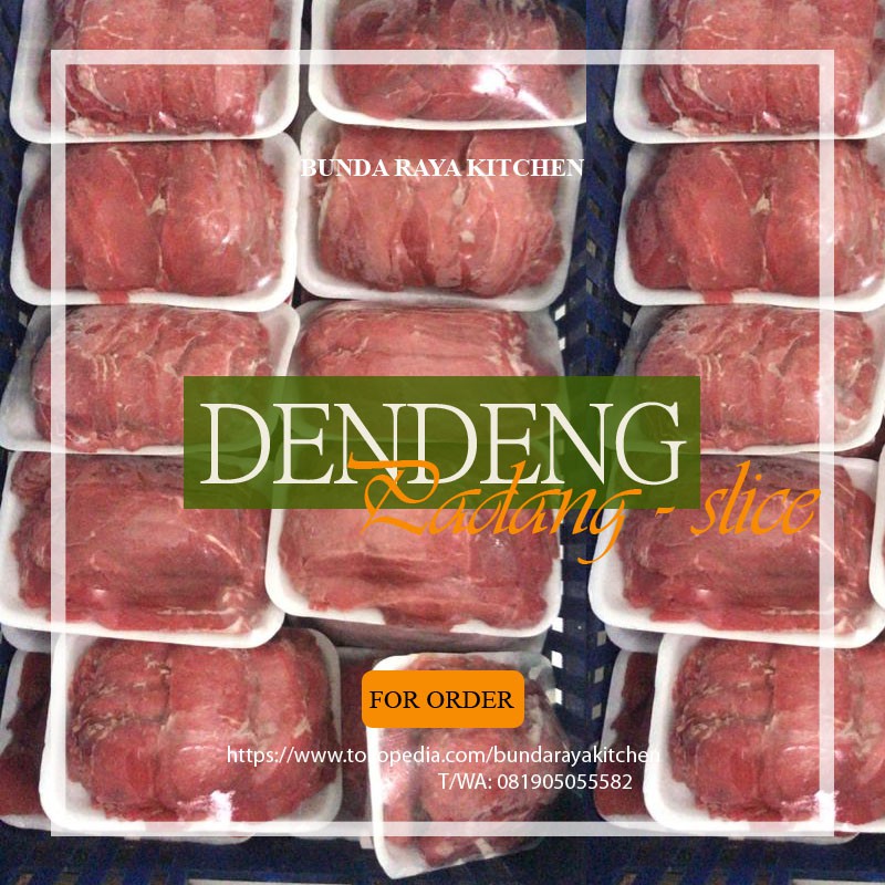 

Premium Beef / Daging Dendeng/ @1KG (SLICE), QUALITY RESTO PADANG !!!!