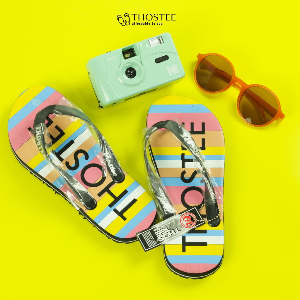 Sandal Jepit Karet Wanita Thostee Rainbow SKC 01 pusatmode1234