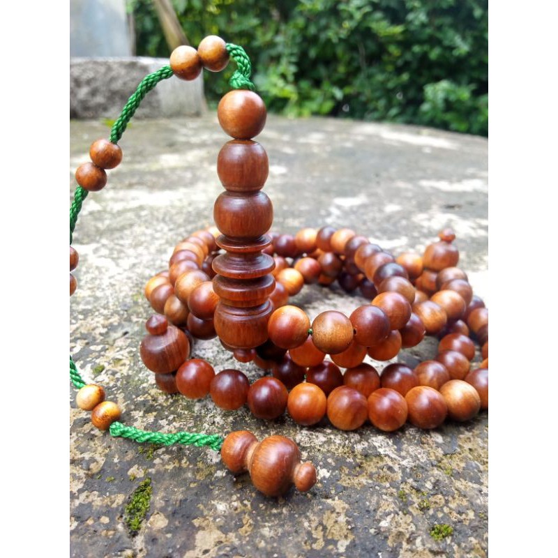 Tasbih kayu Gaharu Agatis / tasbih kayu Agatis / tasbeh kayu raja