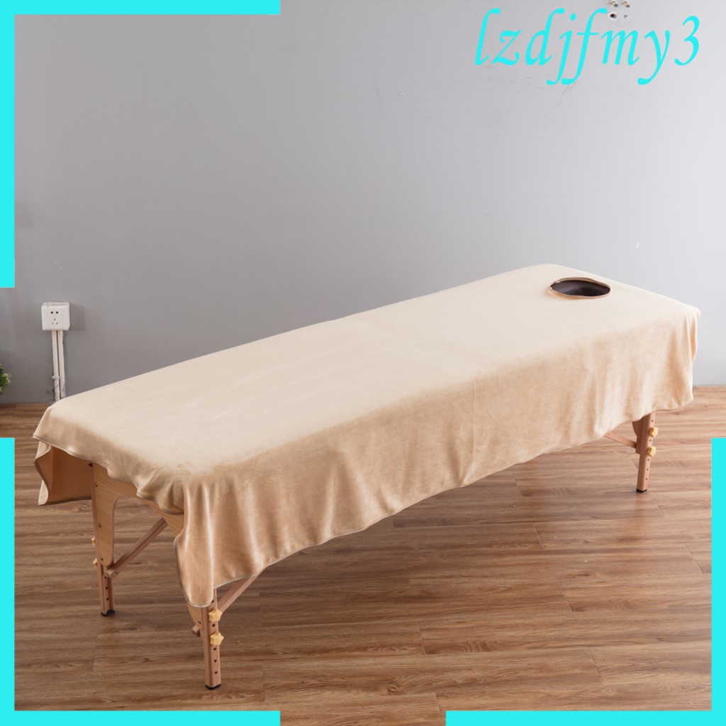 Cozylife Cosmetic Face Bed Cover Flannel Tattoo Massage Table Sheet Beauty Linen Shopee Indonesia