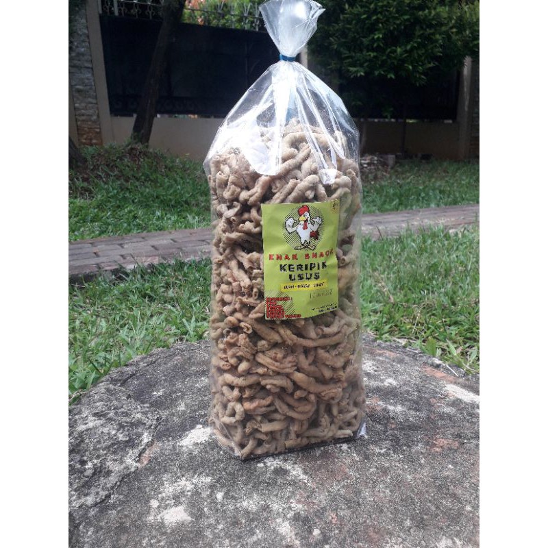 

(125 gr / 250 gr / 500 gr) KERIPIK USUS / KRIPIK USUS AYAM SUPER CRYSPY