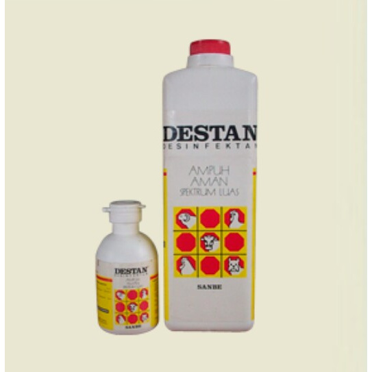 spesial disinfektan dan antiseptik DESTAN 1 liter produksi sanbe Murah