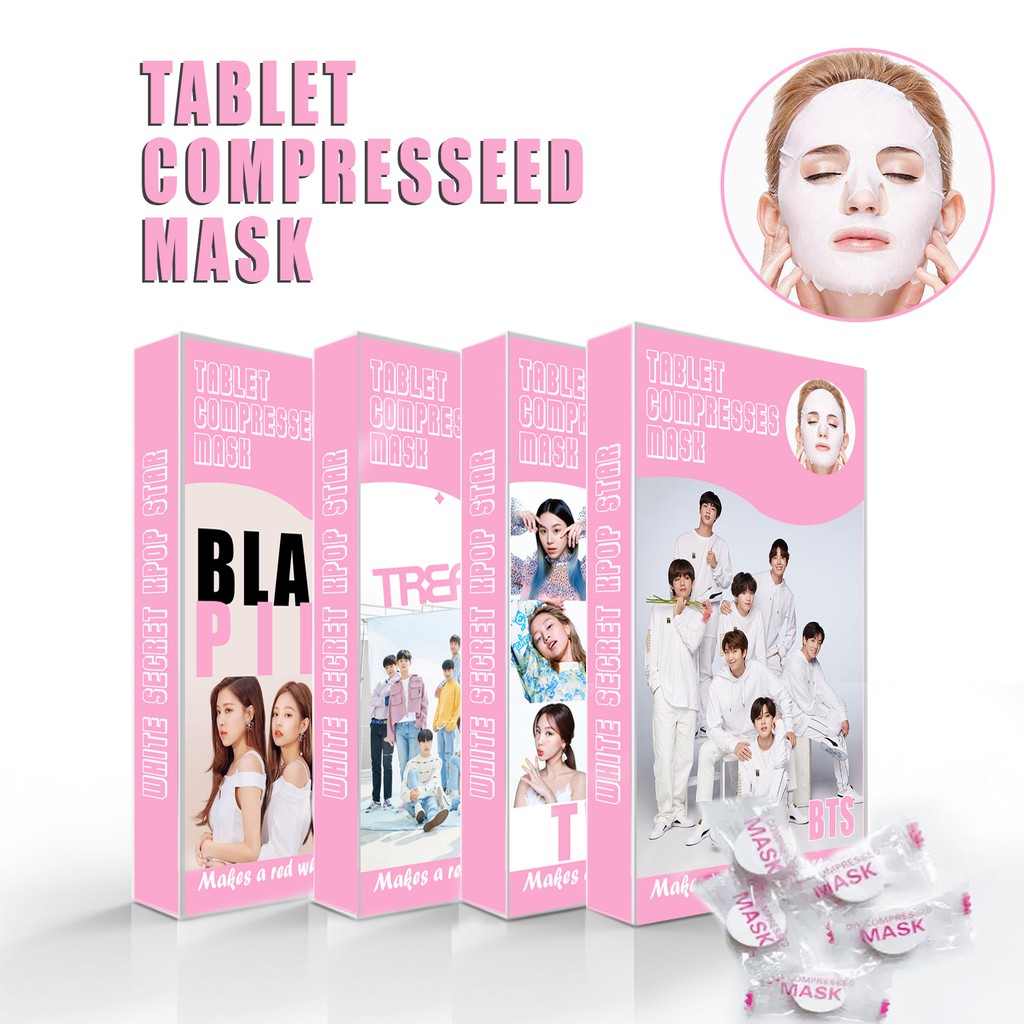 kpop tablet mask