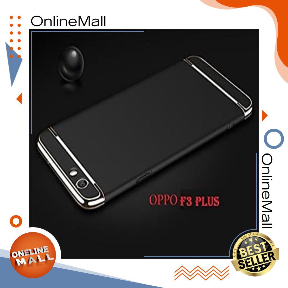 SALE OPPO F7 YOUTH / (REALME 1) 3 IN 1 CHROME CASE ( CASE OPPO F7 YOUTH ) IO-F7-493