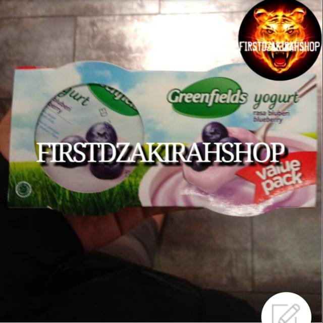 

Greenfields Yogurt blueberry value pack 125grx2