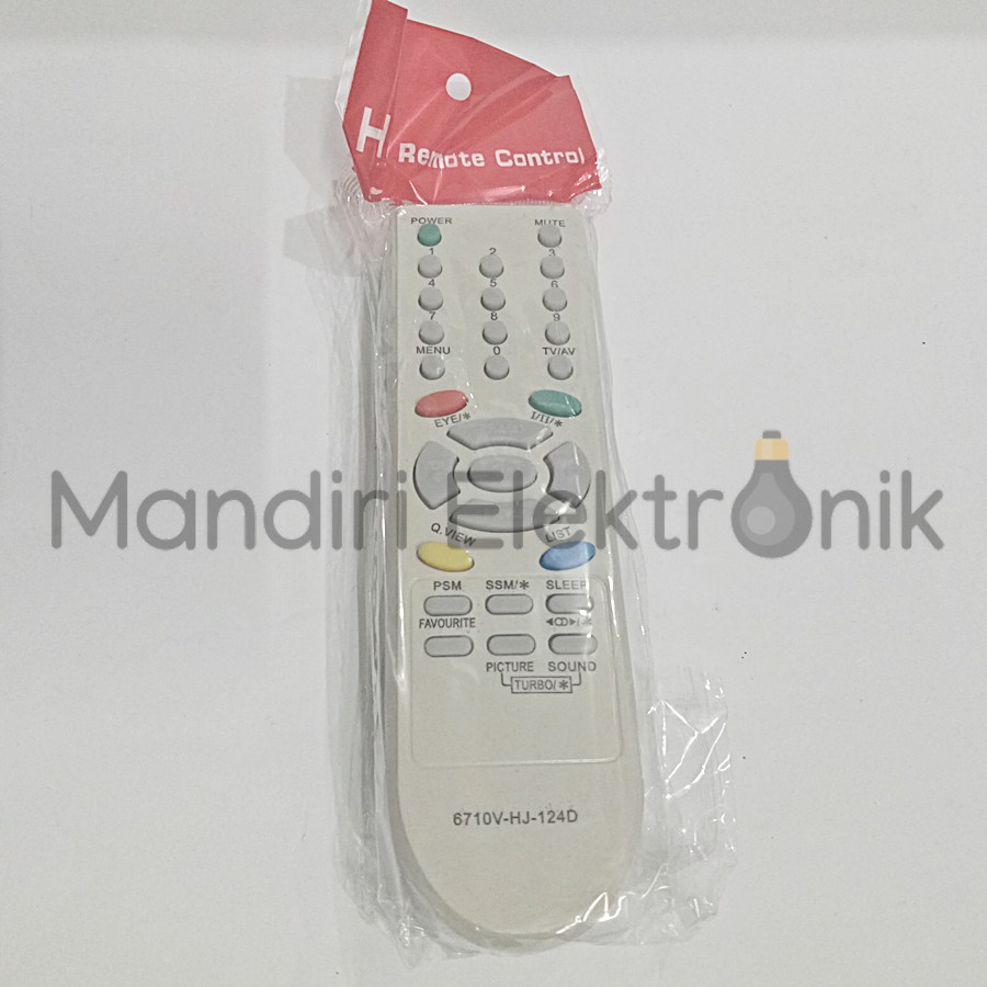 Remot TV Tabung LG Slim Flat 124D