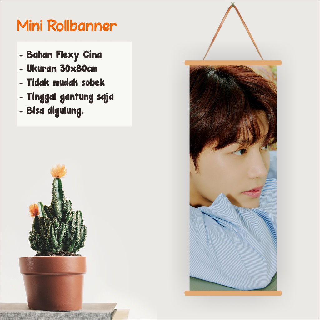 MINI ROLL BANNER NCT 127 TAEIL STICKER