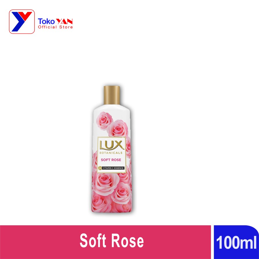 Lux Botanicals Sabun Mandi Cair Soft Rose Botol 100ml