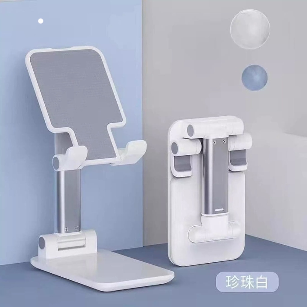 Holder Hp Stand Folding / Liftable Foldable / Dudukan Smartphone Holder Standing Universal