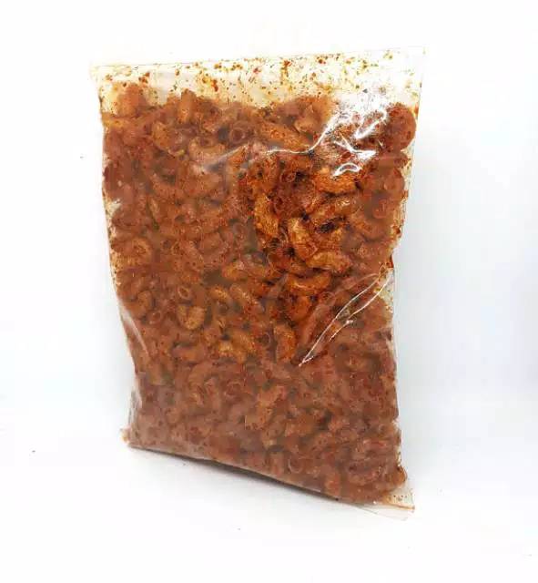 Makaroni aneka rasa 250 gram ( Bantat ada , yg ringan ada ). original , daun jeruk, rujak , kencur