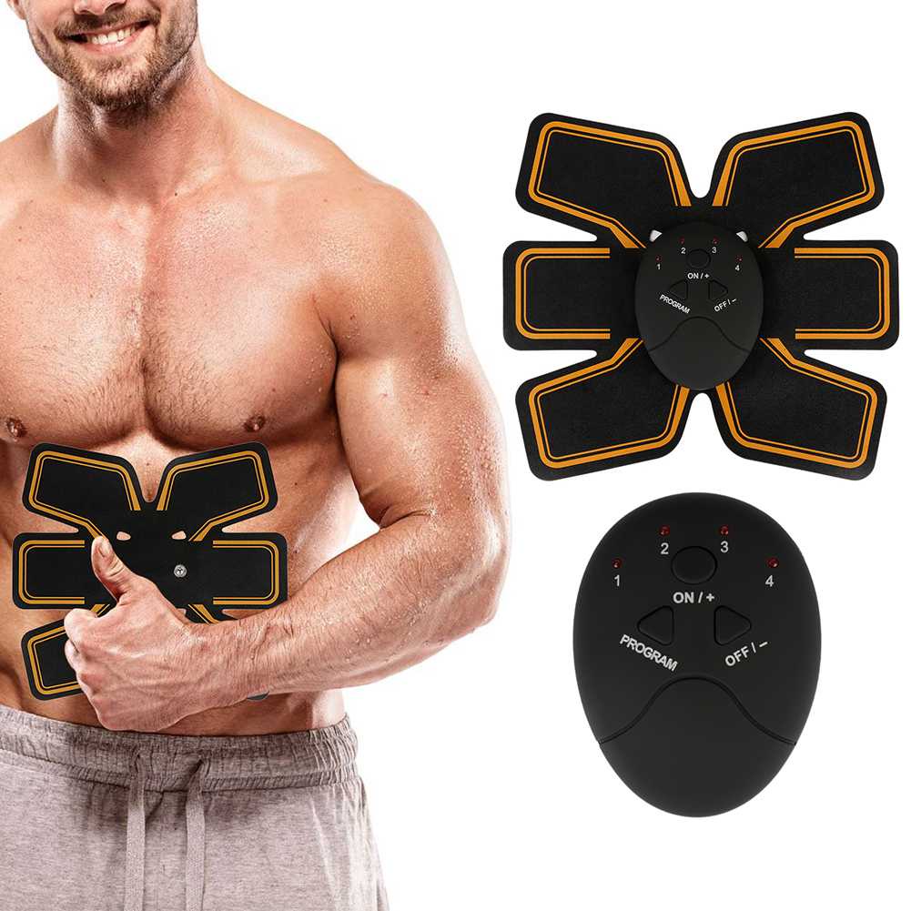 Alat Stimulator Terapi EMS Otot Six Pack Muscle Stimulator / Stimulator Otot Perut Akupuntur / Terapi Perut Buncit Panas Sispek / Alat penguat Otot Tubuh Perut / Alat Penghancur Lemak Perut Buncit Pria Cewek / Pembentuk Perut Sixpac / Pelangsing Perut Bun