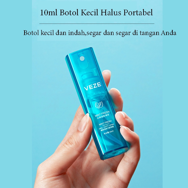 penghilang bau mulut mouth 10ml spray pengharum mulu Menghilangkan bau mulut / cocok untuk kencan / negosiasi kerja