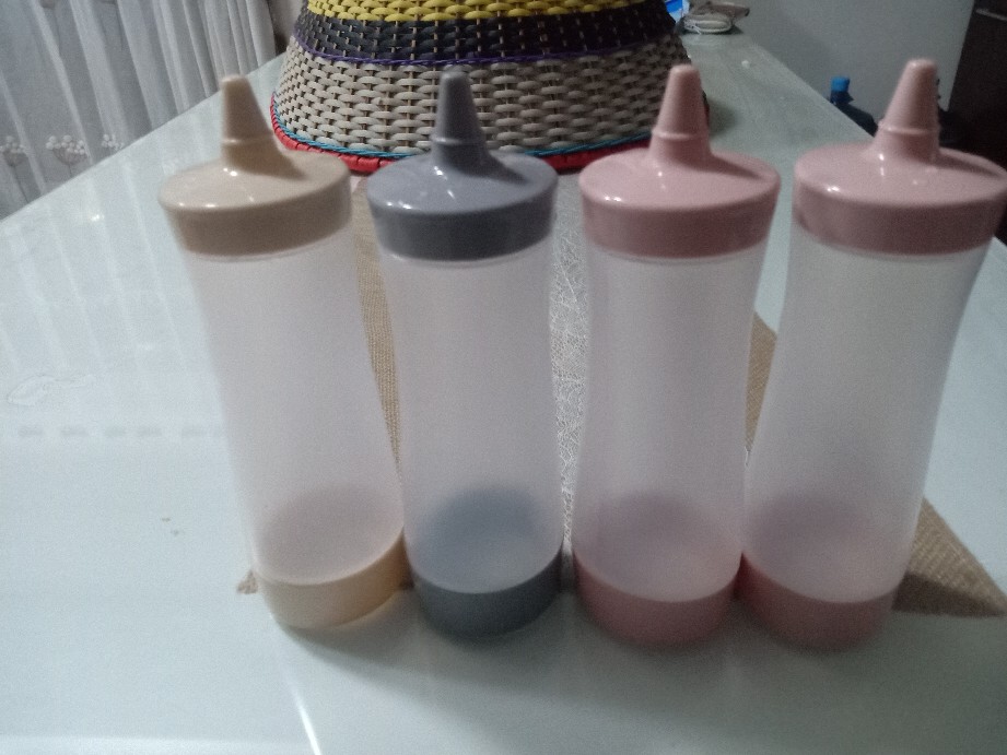 Botol Wadah Saus / Salad / Bumbu Masak Dengan Bahan Stainless Steel