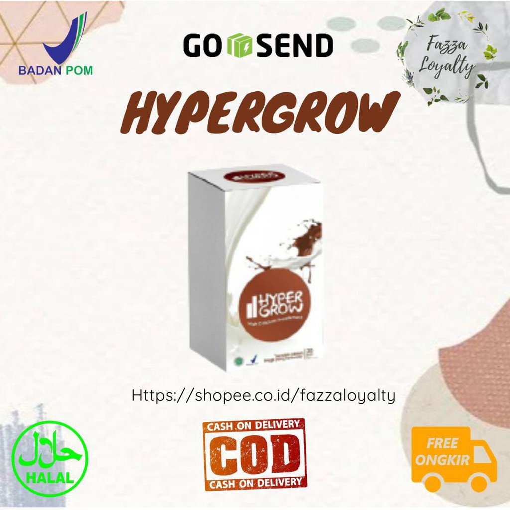 

HYPERGROW SUSU PENINGGI BADAN ORIGINAL AMPUH