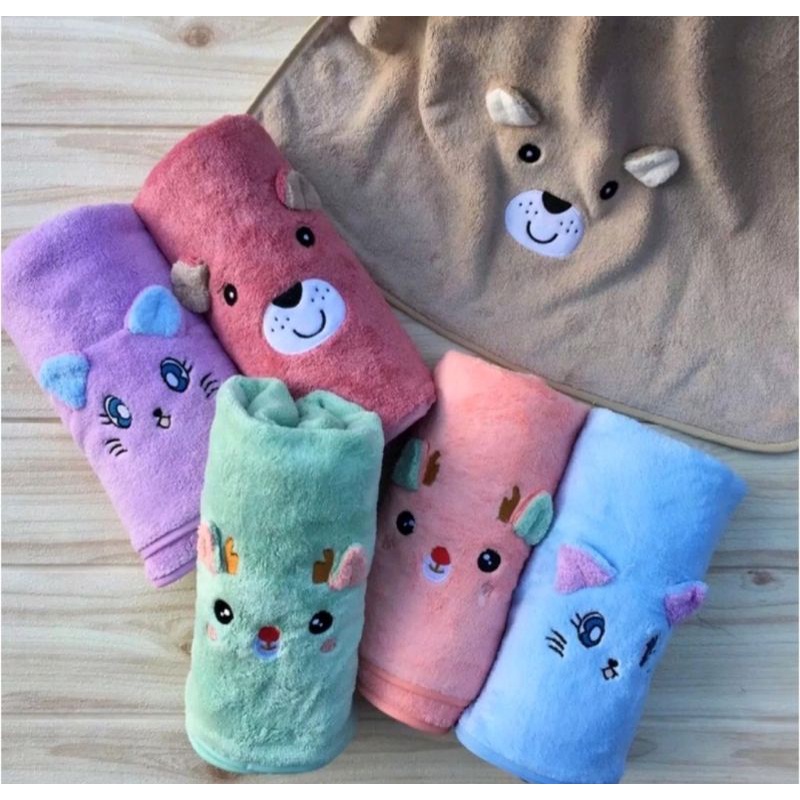 Harga Handuk anak | Handuk Bayi Motif Lucu Bulu Lembut, Handuk Premium
Uk 50x100 cm