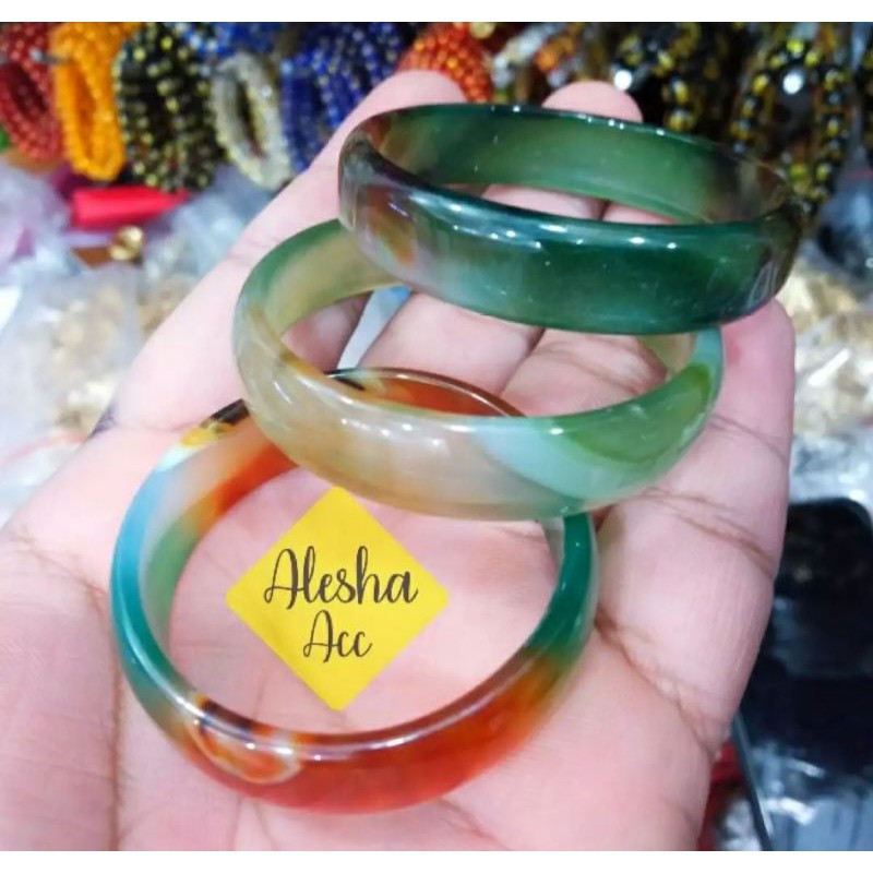 Gelang Anak Giok Pelangi 028