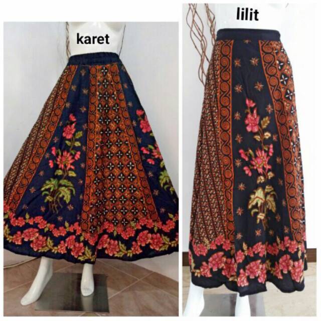 Rok Lilit Batik / Rok Karet Batik